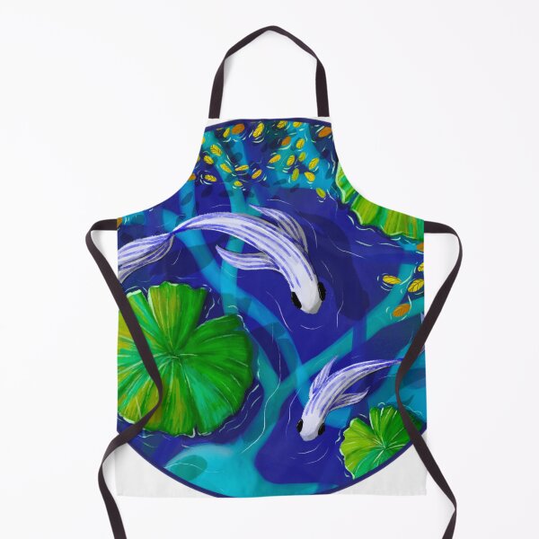 Item preview, Zebrafish in a pond with neurons 1 designed and sold by Pleiotrop-Art.