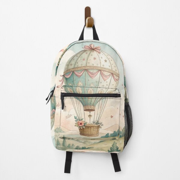 Item preview, Cute vintage flying bolan and landscape image designed and sold by catcraftss.