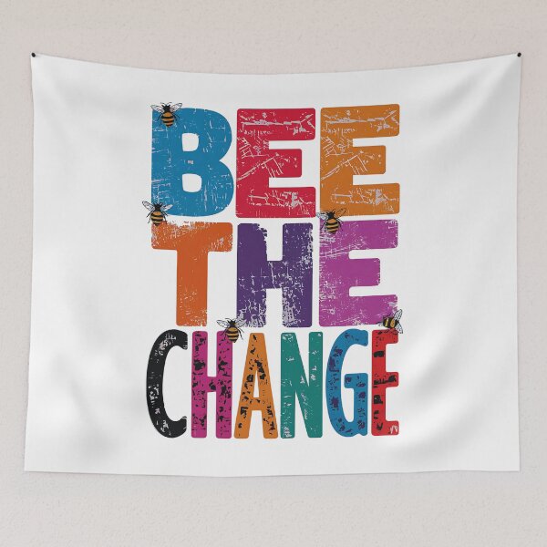 Item preview, Bee the change. Vegan Love designed and sold by luannsemmsobre.