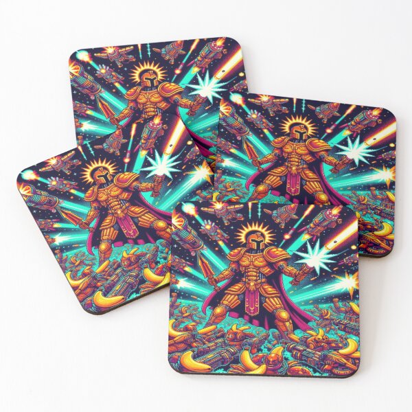 Item preview, Cybernetic Mars vs. Armored Demon Bananas– Perfect Gift designed and sold by Imaginarium of Chaos falcon88 .