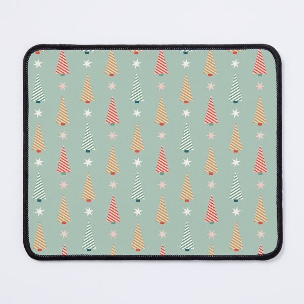 Item preview, Retro Striped Christmas Trees and Stars designed and sold by Elisabeth Coelfen.