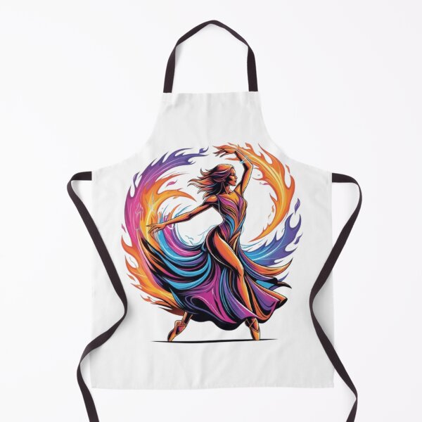 Item preview,  Fiery Grace: Mystic Dance of Flames designed and sold by artistmagicshop.