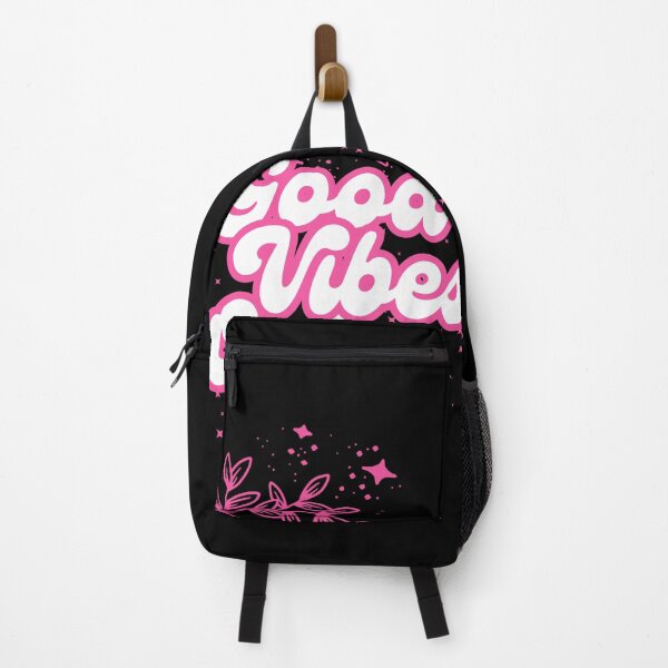 Item preview, GOOD VIBES ONLY - PINK GLOW - motivational/inspirational quotes designed and sold by TishCO.