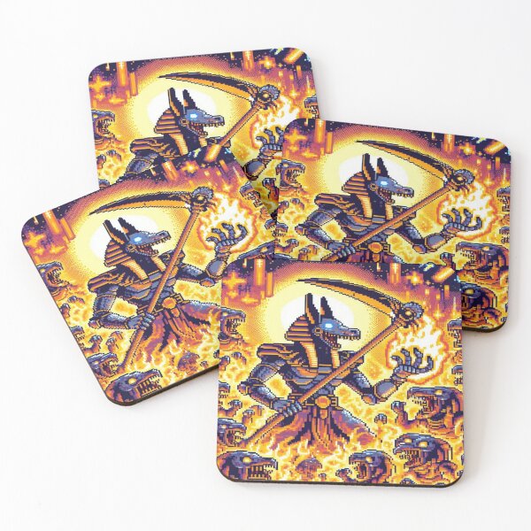 Item preview, Robo Anubis and the Citrus Demons– Perfect Gift designed and sold by Imaginarium of Chaos falcon88 .