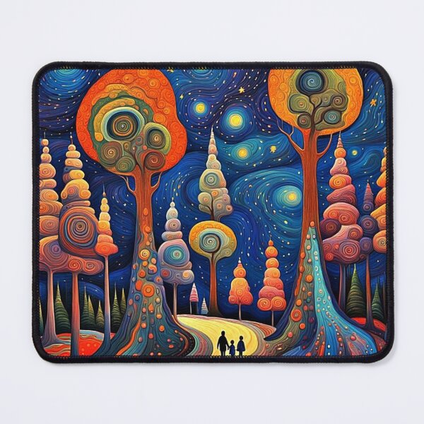 Item preview, The Enchanted Forest in Starlight designed and sold by George Hutton Hunter.