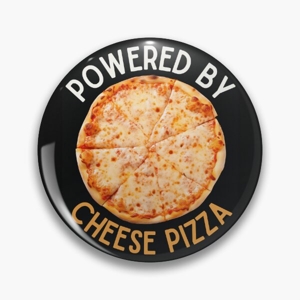 Item preview, Powered By Cheese Pizza  designed and sold by WildPalette-Art.