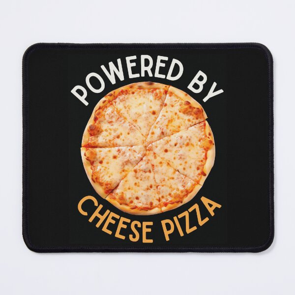 Item preview, Powered By Cheese Pizza designed and sold by WildPalette-Art.