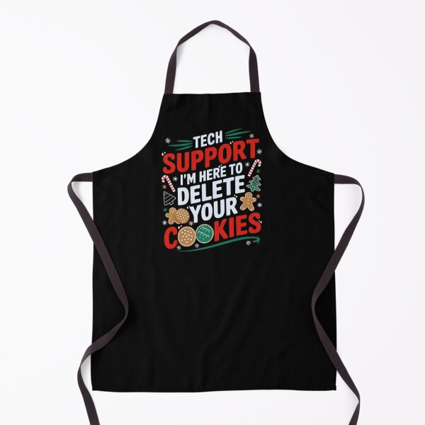 Item preview, Tech Support I'm Here To Delete Your Cookies, Funny Christmas 2025 designed and sold by ArtByKatti.