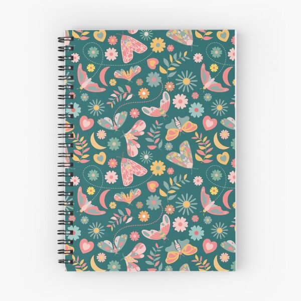 Item preview, Butterfly and flowers on Teal Background designed and sold by Elisabeth Coelfen.