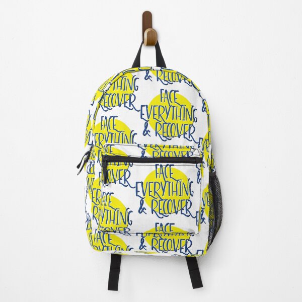 Item preview, Face Everything & Recover Slogan designed and sold by ApexDesigners.