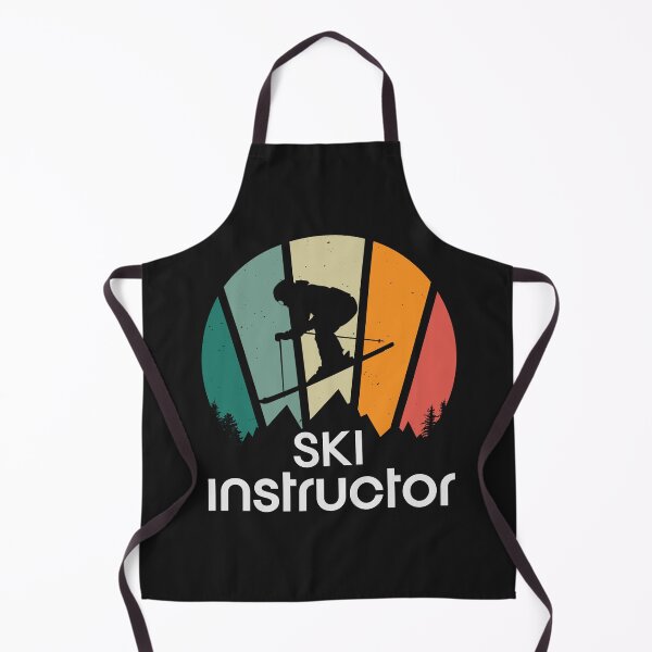 Item preview, Retro Ski Instructor  Ski Coach Winter Sports designed and sold by Anniko Art Studio.