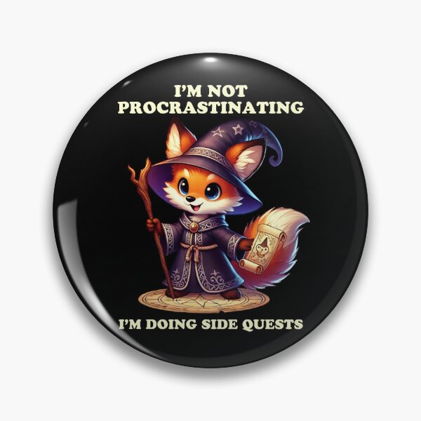 Item preview, I'm Not Procrastinating I'm Doing Side Quests designed and sold by BlueBerry-Pengu.