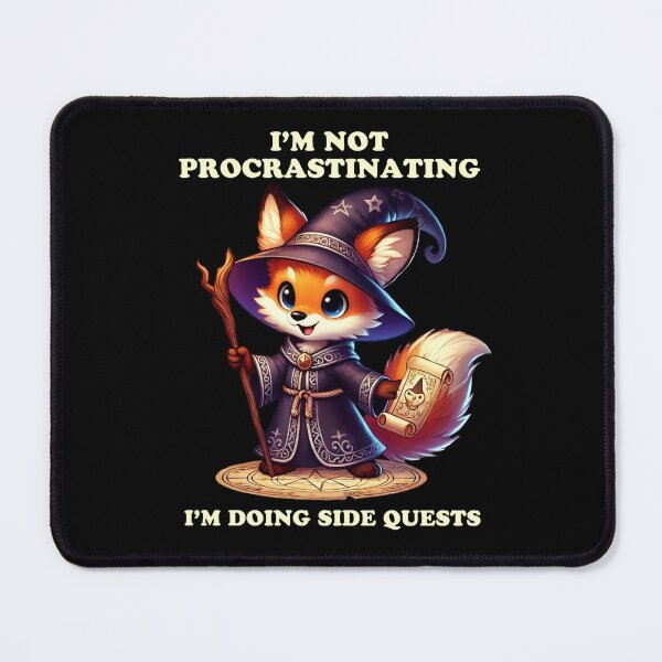 Item preview, I'm Not Procrastinating I'm Doing Side Quests designed and sold by BlueBerry-Pengu.