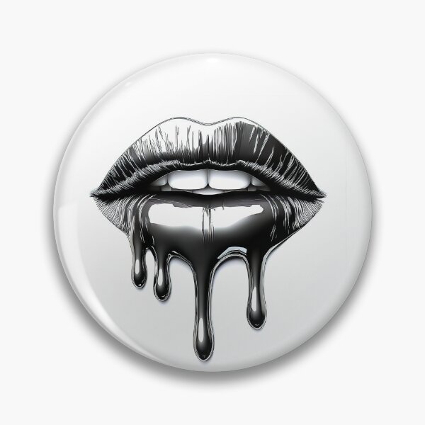 Item preview, Black glamour lips designed and sold by I-R-A.