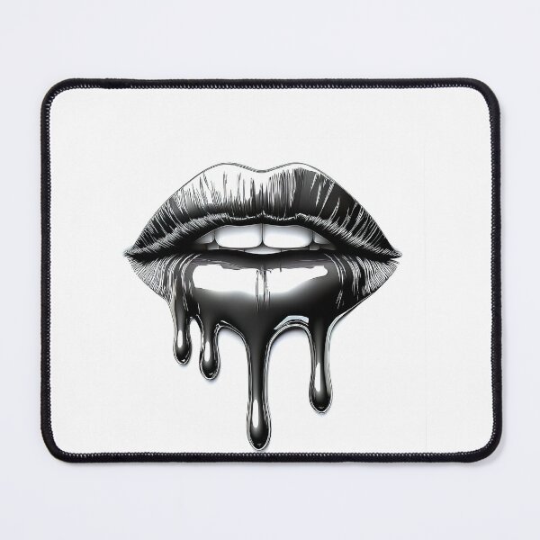 Item preview, Black glamour lips designed and sold by I-R-A.