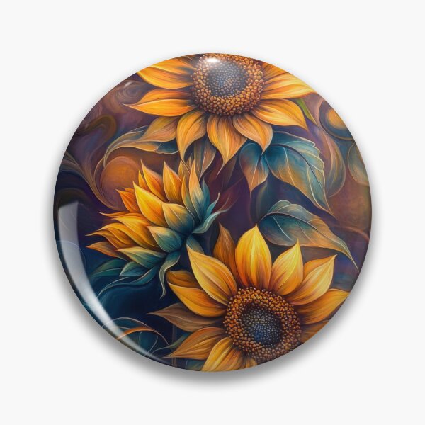 Artikelvorschau, Schöne Sonnenblumen Fantasy Art entworfen und verkauft von MargaretWiktor.