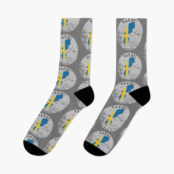 Item preview, Vaxjo Sweden Flag Worn  designed and sold by World Designs.