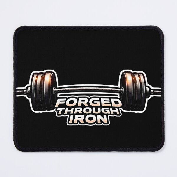 Item preview, Forged by Iron, Built by Strength designed and sold by ArtCreator2023.