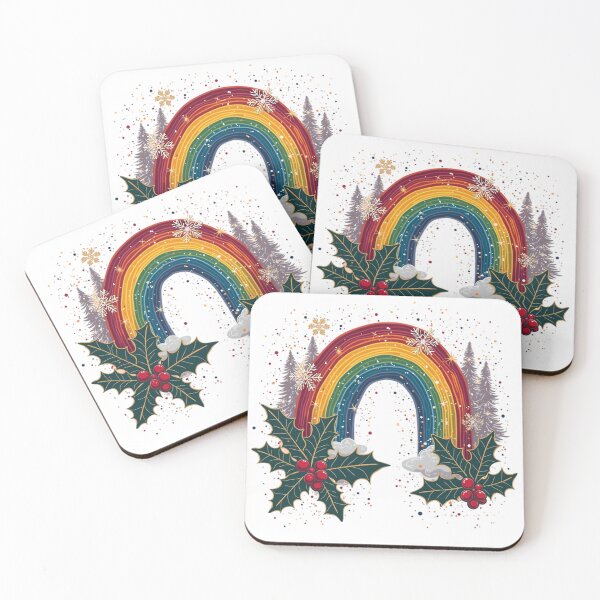 Item preview, christmas rainbow  designed and sold by jkrphoto.