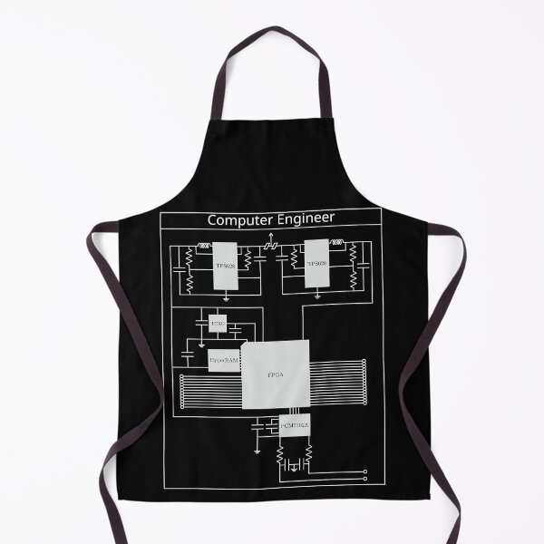 Item preview, Computer Engineer (DAC board diagram) (Dark version) designed and sold by jrmoser.