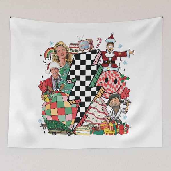 Item preview, Groovy Christmas Vacation designed and sold by kjanedesigns.