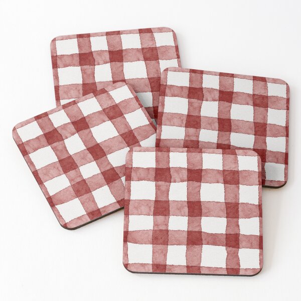 Item preview, RED GINGHAM CHRISTMAS by Monika Strigel designed and sold by SunlightStudios.
