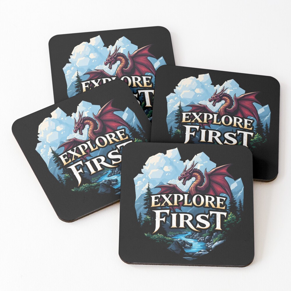 Item preview, Coasters (Set of 4) designed and sold by BestRebel.