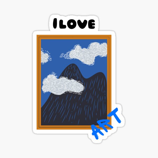 Item preview, I love art _Paint Easel designed and sold by ArtFashion-Fz.