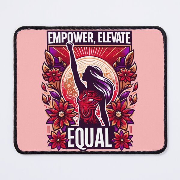 Item preview, Empower, Elevate, Equal - Feminist Empowerment Art designed and sold by pwhitexm.