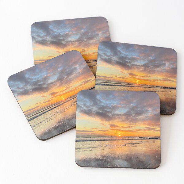 Item preview, Sunrise over Blyth Beach in Northumberland designed and sold by Violaman.