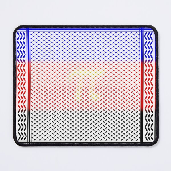 Item preview, Traditional Polyamory Flag Keffiyeh/Kufiyyeh Solidarity Pattern designed and sold by feardeargcrafts.
