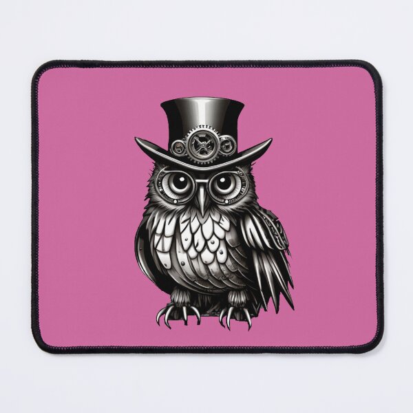 Item preview, Steampunk Owl in a Top Hat designed and sold by NiRia Spot.