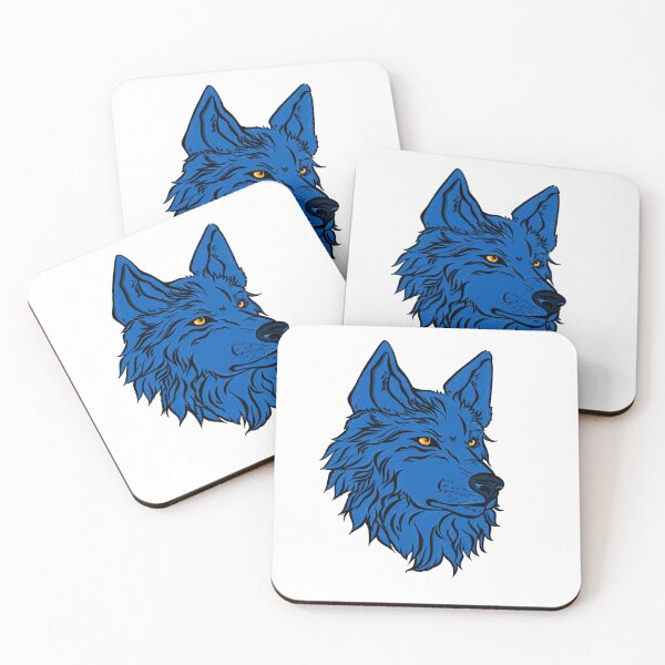 Item preview, Blue wolf designed and sold by Maryart8.