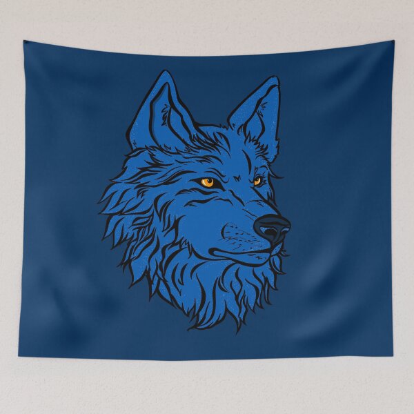 Item preview, Blue wolf designed and sold by Maryart8.