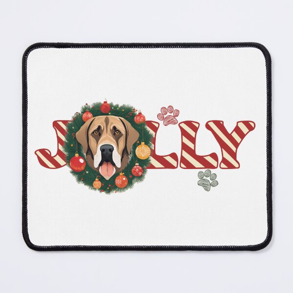 Item preview, Jolly Christmas - Spanish Mastiff Nose Edition designed and sold by GoodyPaws.