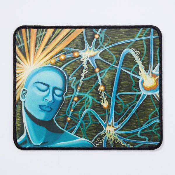 Item preview, Brainstorming neurons man designed and sold by miliishayart.