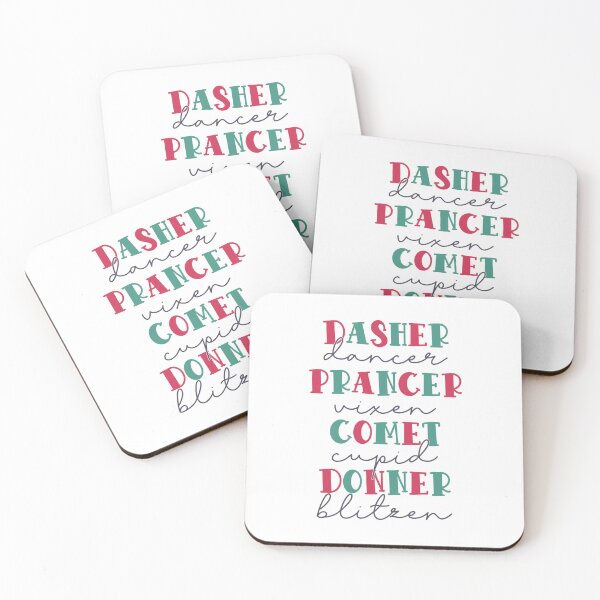 Item preview, Reindeer names designed and sold by DesignCosmos.