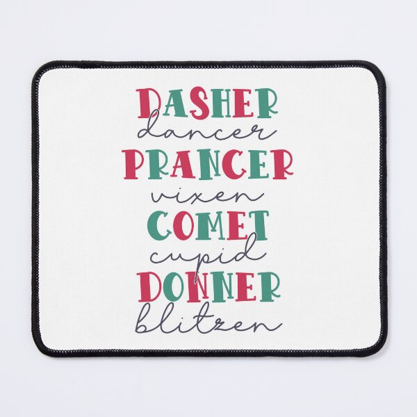 Item preview, Reindeer names designed and sold by DesignCosmos.