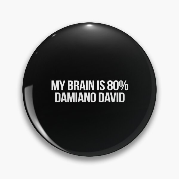 Item preview, My Brain is 80% Damiano David designed and sold by 2000sbabyangel.