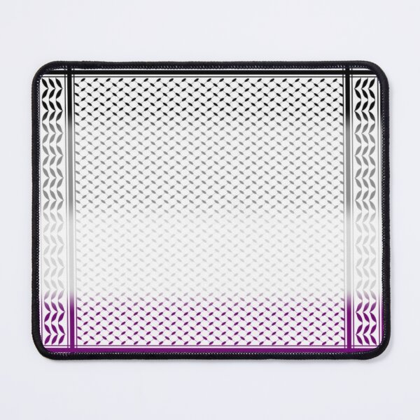 Item preview, Asexual Flag Keffiyeh/Kufiyyeh Solidarity Pattern designed and sold by feardeargcrafts.