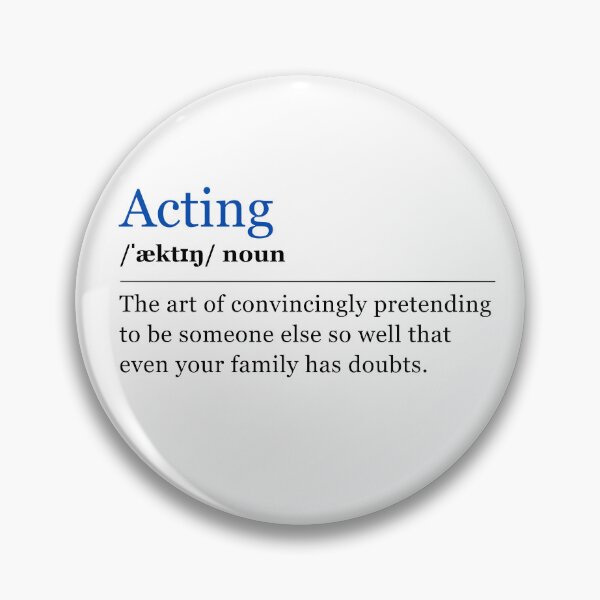 Item preview, Define: Acting designed and sold by Varlo.
