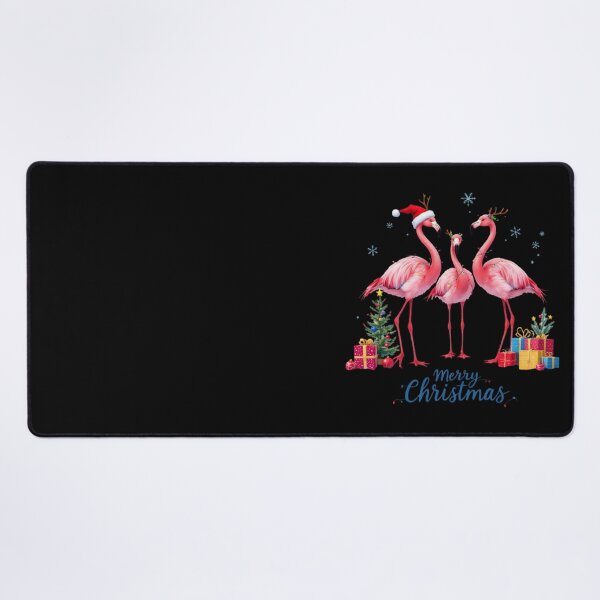 Item preview, christmas flamingos designed and sold by jkrphoto.