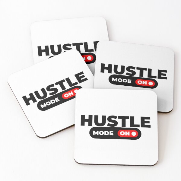 Item preview, HUSTLE MODE - ON - motivational/inspirational quotes designed and sold by TishCO.