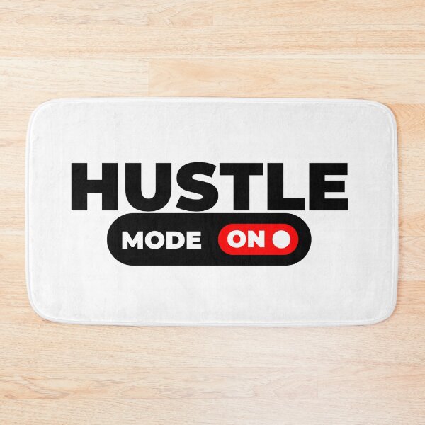 Item preview, HUSTLE MODE - ON - motivational/inspirational quotes designed and sold by TishCO.