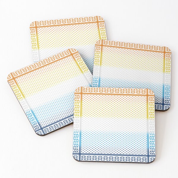 Item preview, Aroace Flag Keffiyeh/Kufiyyeh Solidarity Pattern  designed and sold by feardeargcrafts.