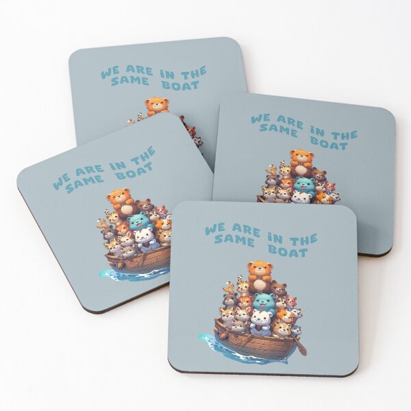 Item preview, WE ARE IN THE SAME BOAT designed and sold by La Loca.