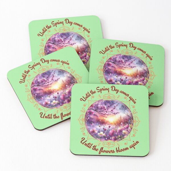 Item preview, Until the spring day comes, until the flowers bloom. I miss you designed and sold by ARMYPLUGCO.