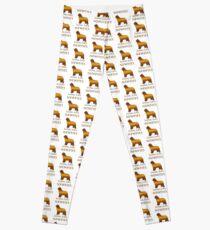 Long Live Newfies - In Gold Leggings