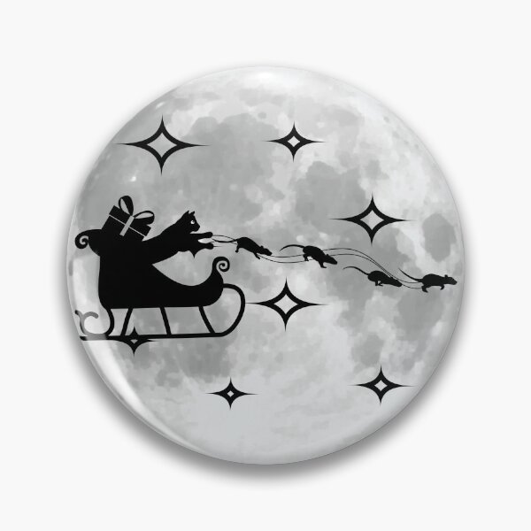 Item preview, Christmas cat. Cat ready to deliver presents with sleigh with mouses. designed and sold by JAGA-ALIME.