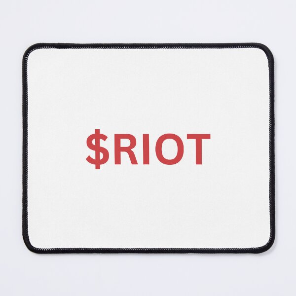 Item preview, $RIOT Stock designed and sold by PatchMerch.